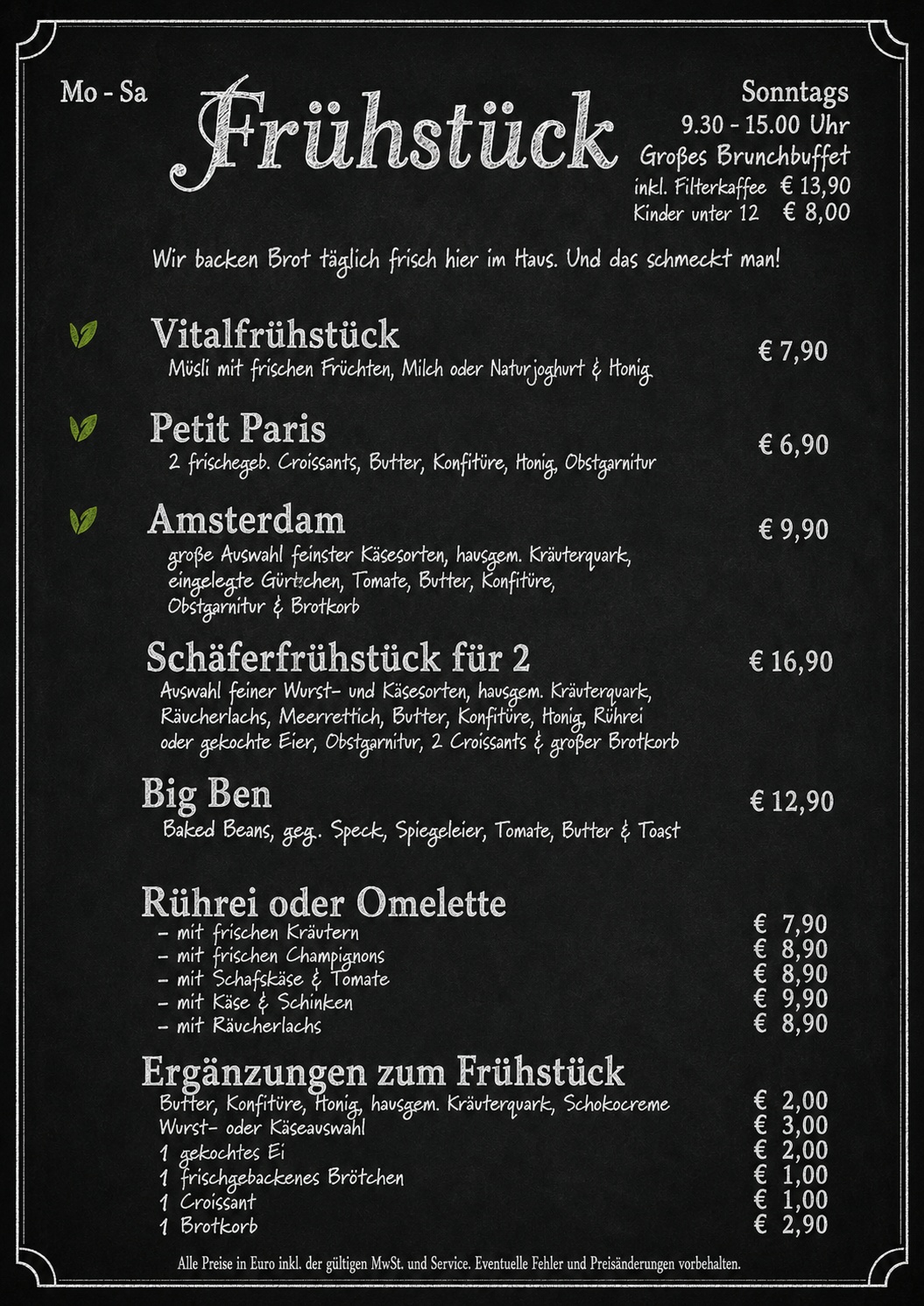 Frühstück