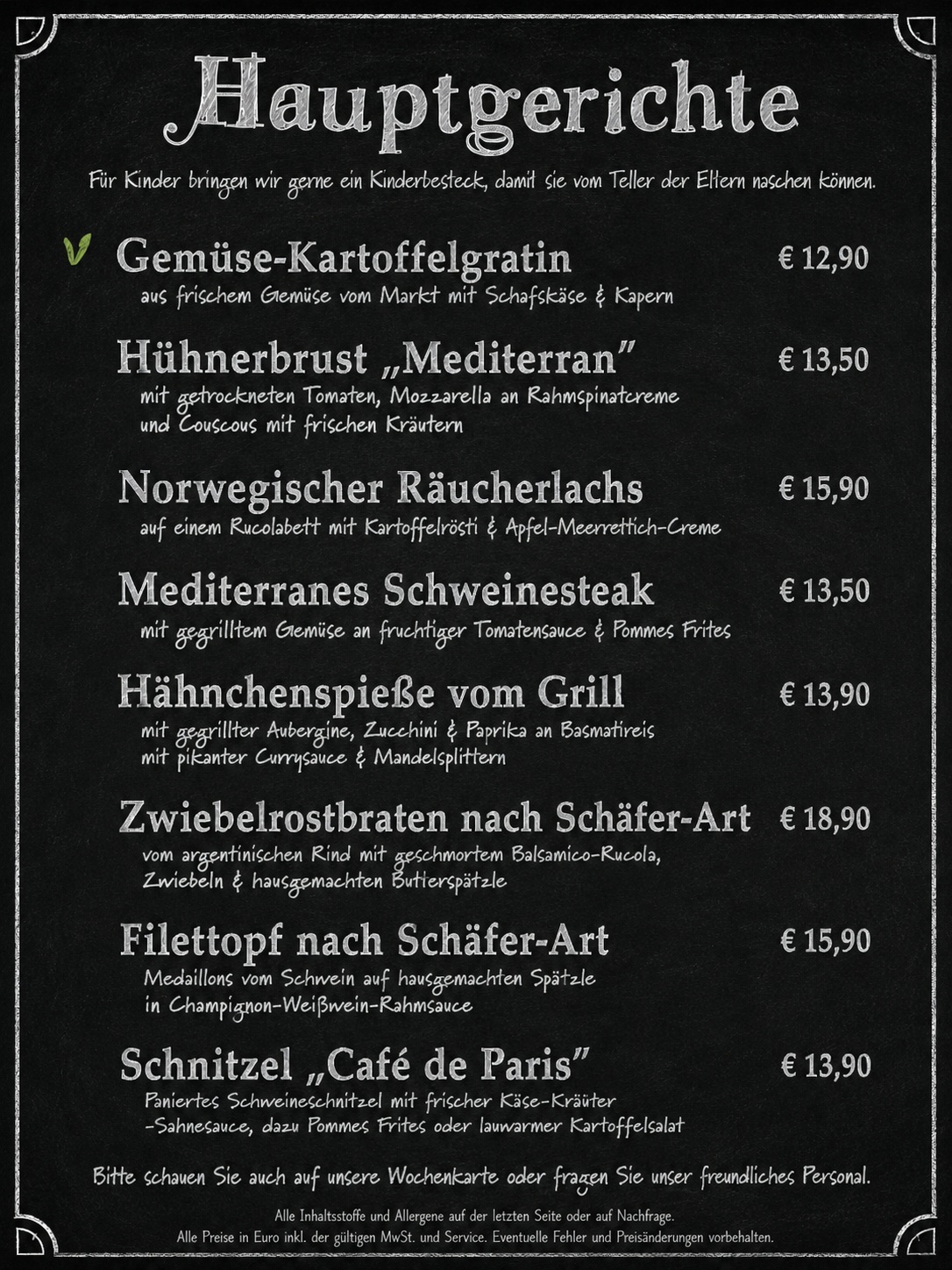 Hauptgerichte